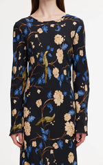 Nadia Dress | Night Garden