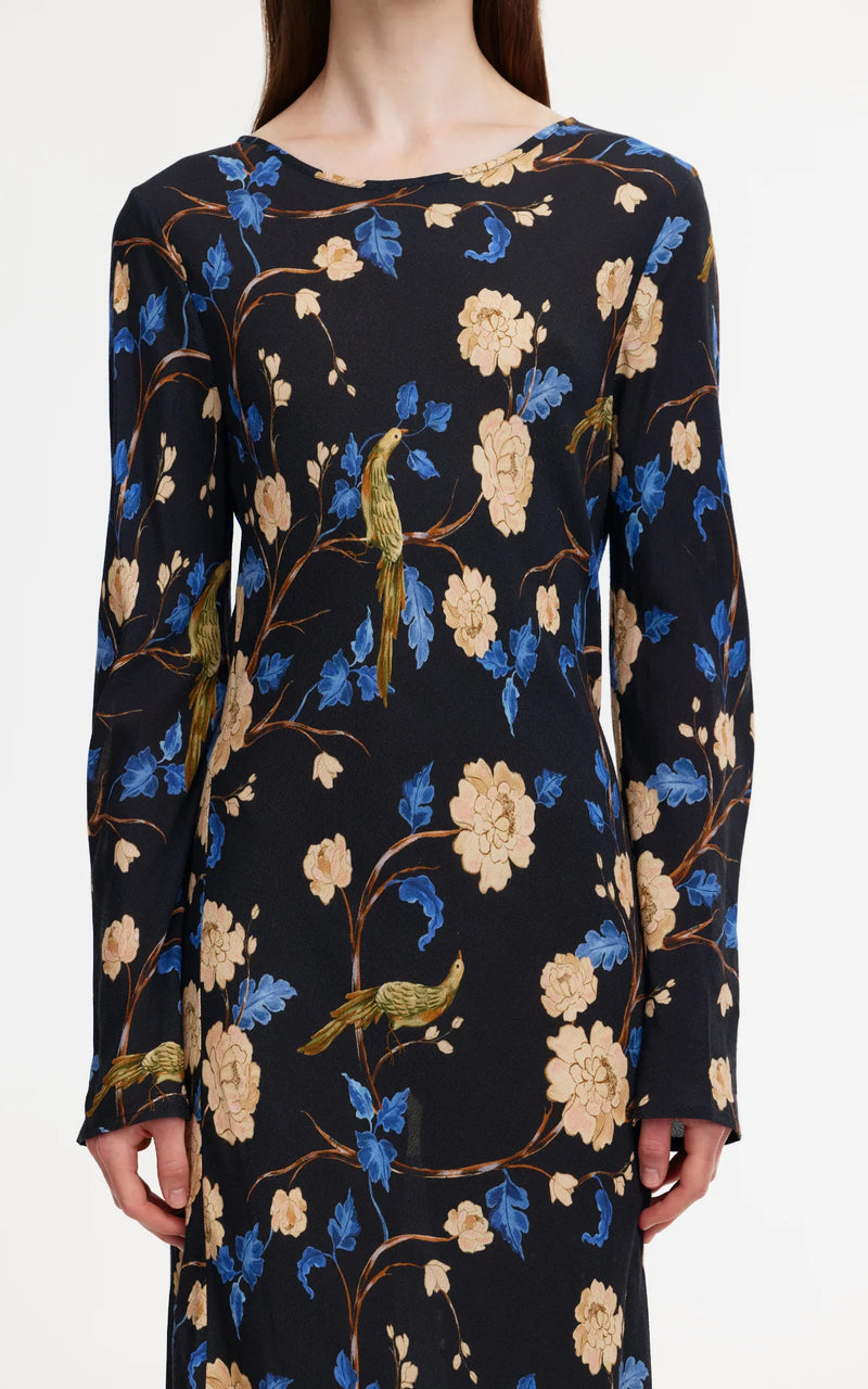 Nadia Dress | Night Garden