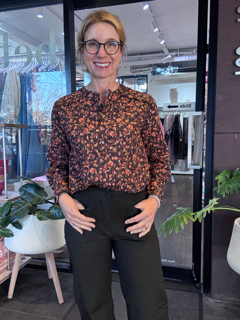 Delphine Blouse | Black