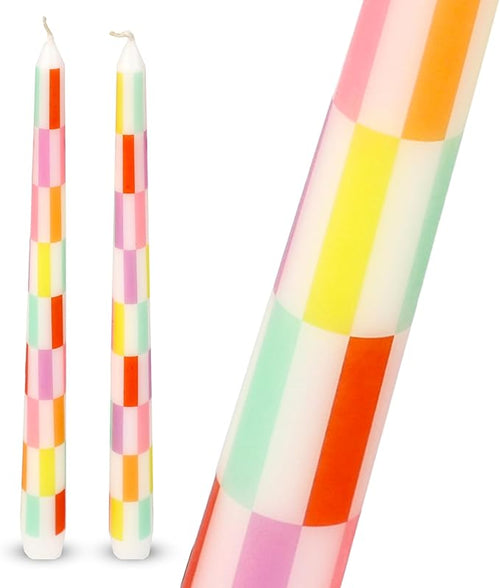 Decorative Dinner Candles Pack of 2