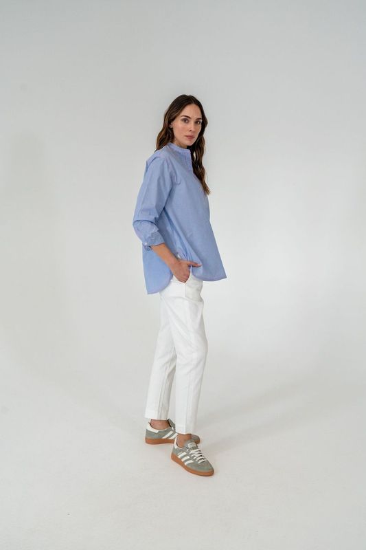 Duke Bib Shirt | Blue