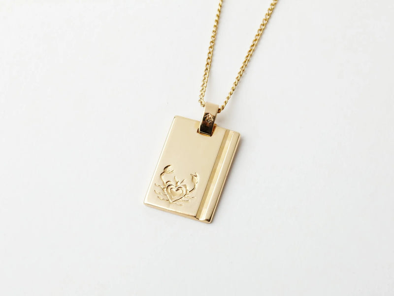 Starsign Necklace | Gold