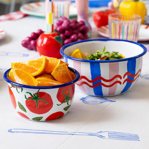 Enamel Bowl | tomato