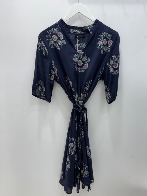 Georgia Midi | Wreath Navy