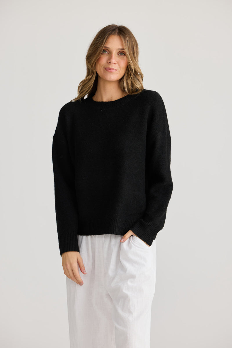 Overboard Knit | Black