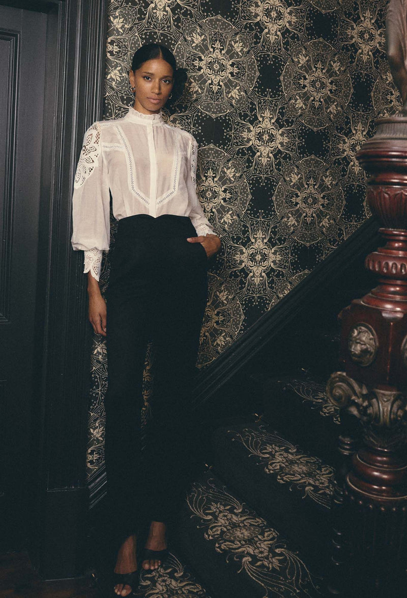 Sevilla Cotton Silk Shirt | Blanca