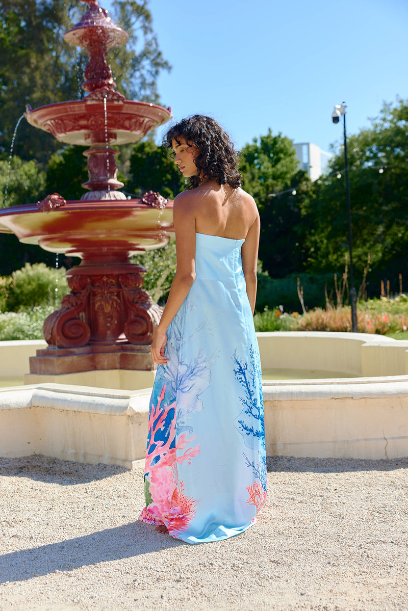 Lucie Dress | Arctic stripe