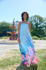 Lucie Dress | Arctic stripe