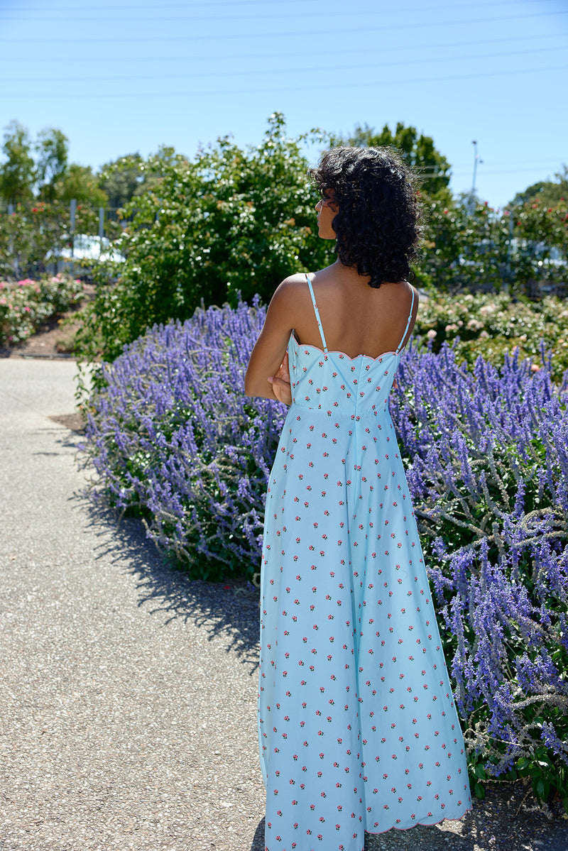 Elena Dress | Arctic Rose