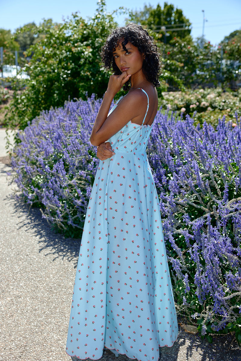 Elena Dress | Arctic Rose