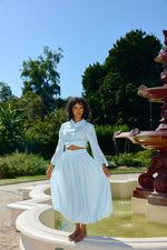 Gemma Skirt | Arctic Stripe