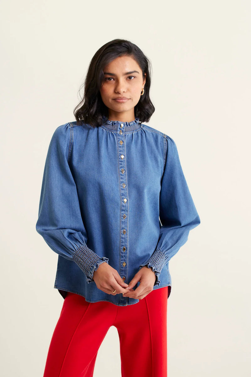 Dakota Shirt | Denim Wash