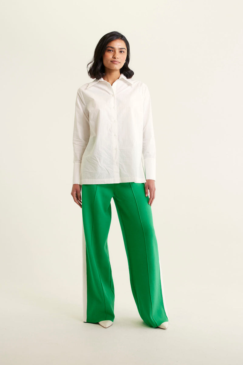 Primrose Shirt Pima | White