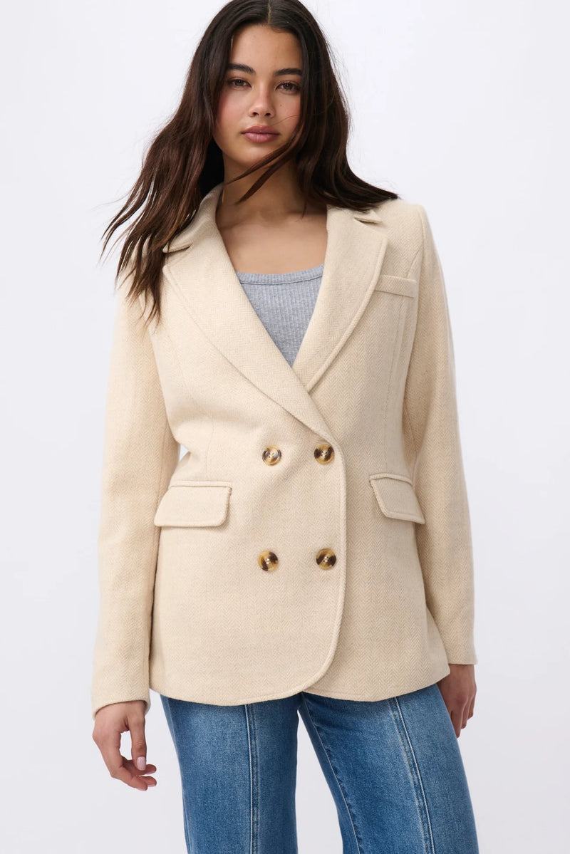 Amaya Jacket | Cream