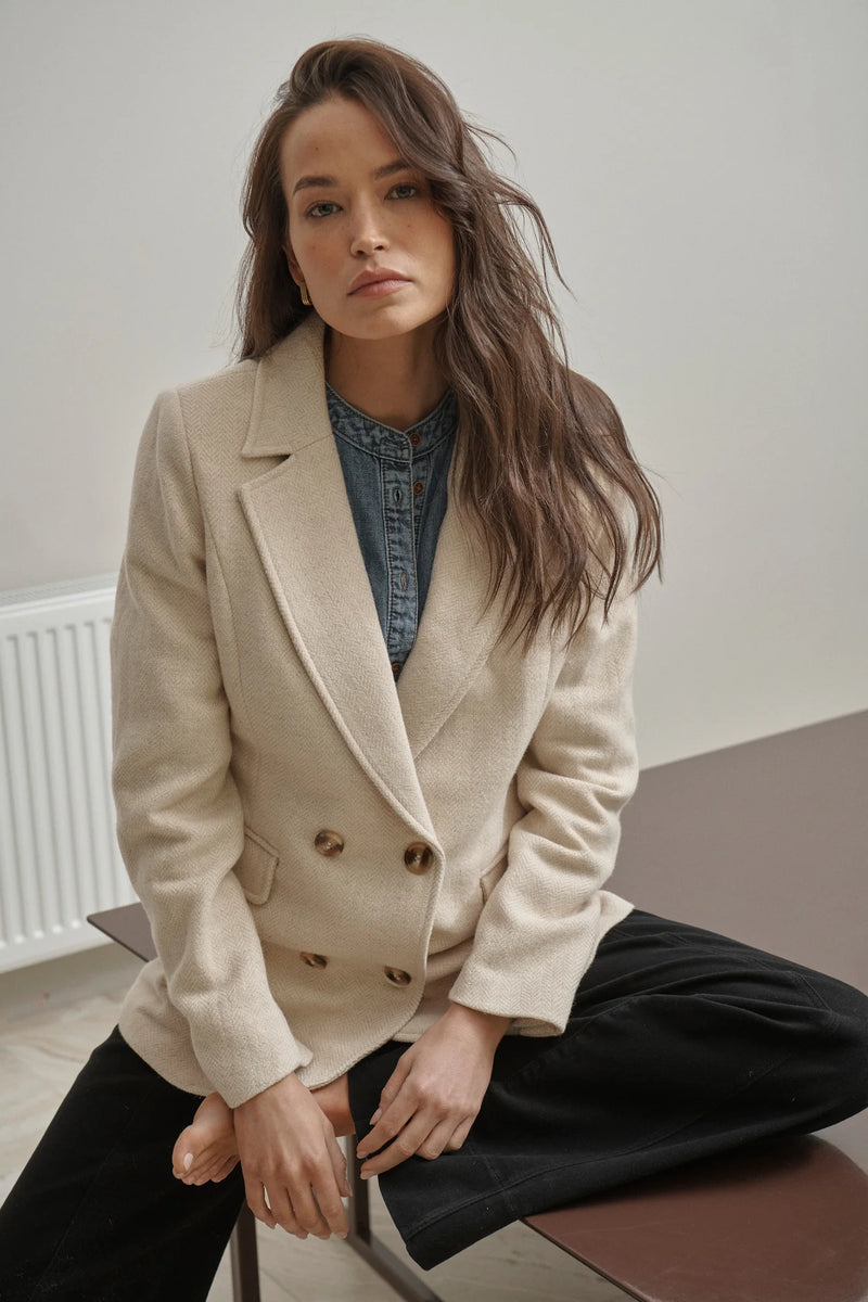 Amaya Jacket | Cream