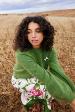 Maude Knit Jumper | Forest