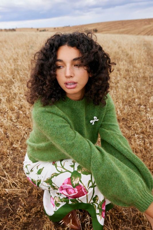 Maude Knit Jumper | Forest