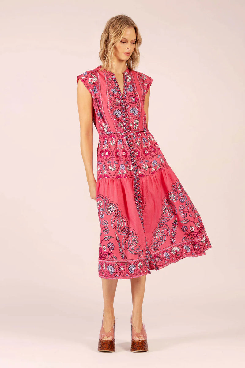 Daisy Boo Midi | Hindi Raspberry