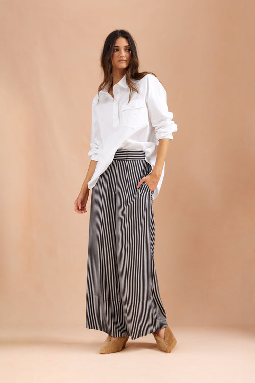 Annie Pant | Ticking Stripe