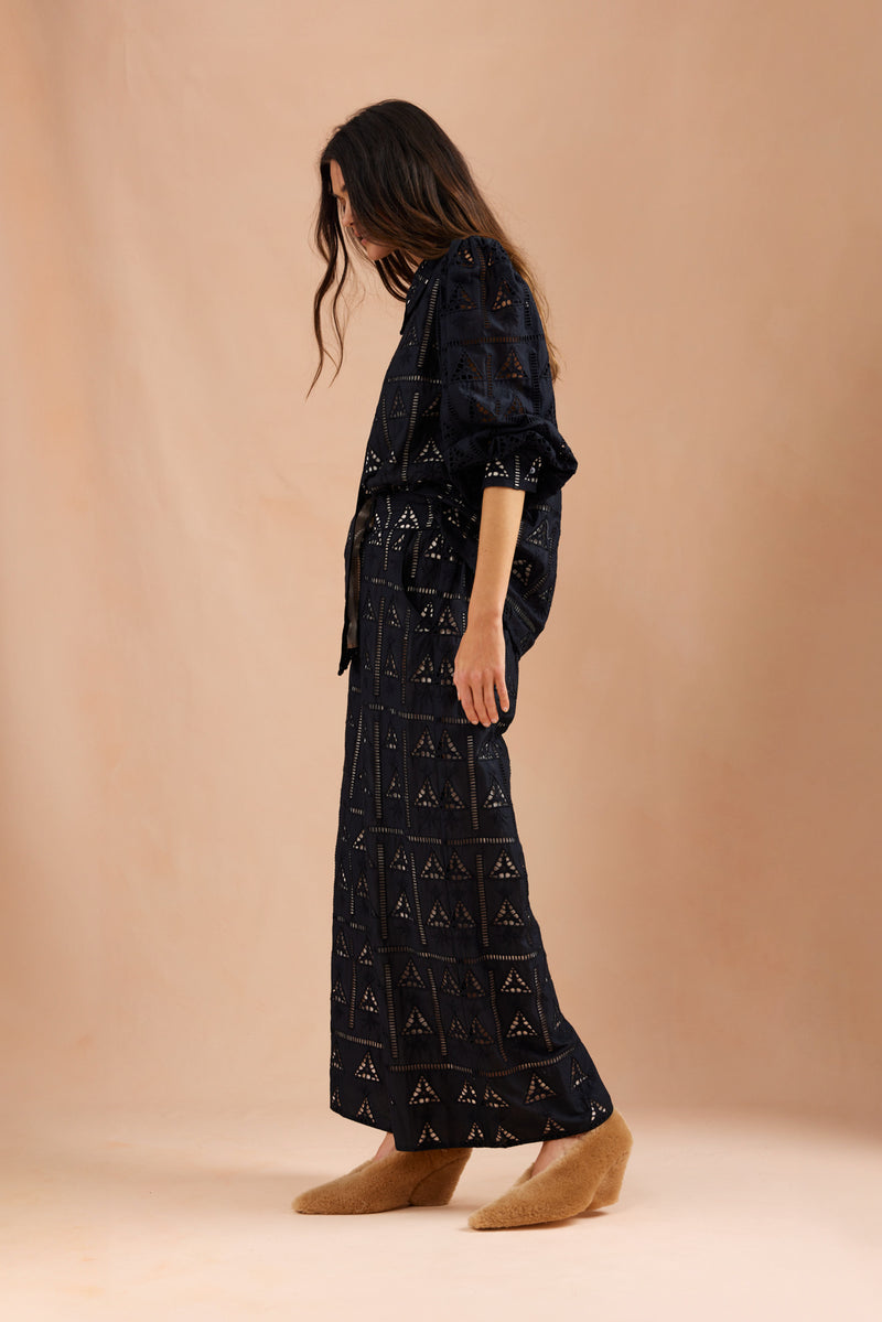 Bomboras | Broderie Black