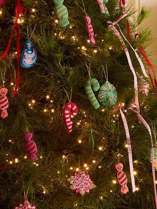 Beaded B+ N Christmas Decoration