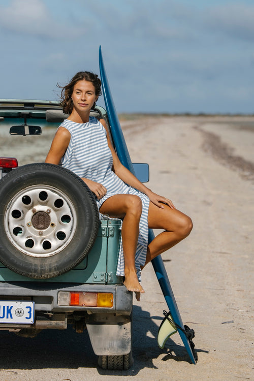 BEACHPORT | SEAFOAM STRIPE