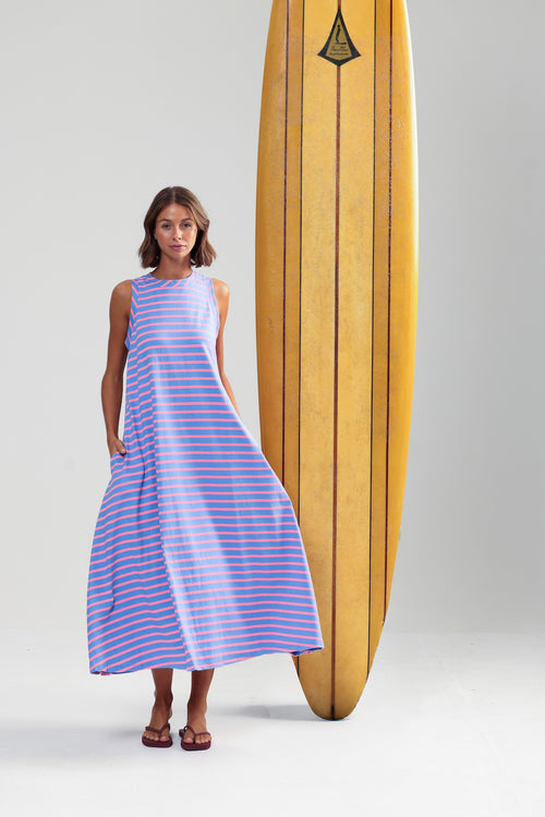 DRINKS ON DECK | CORAL / COBALT