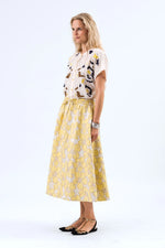 Bristol Midi Skirt | Yellow