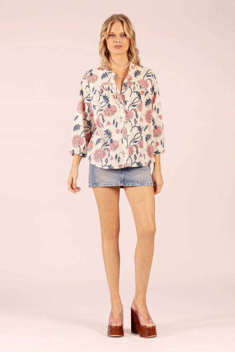 Texas Shirt | Capri Pink Blue