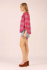 Jane Shirt | Hindi Raspberry