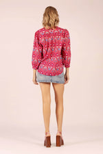 Jane Shirt | Hindi Raspberry