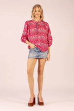 Jane Shirt | Hindi Raspberry