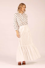 Jane Shirt | Polka Navy