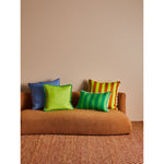 Bold Stripe Green Cushion