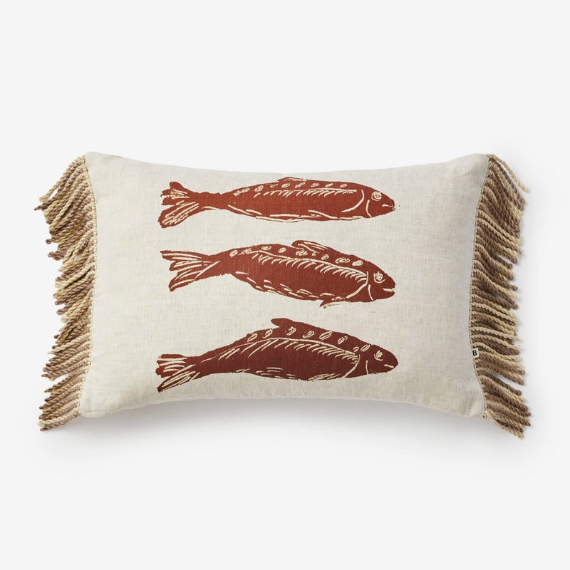 Sardines Cushion Tan