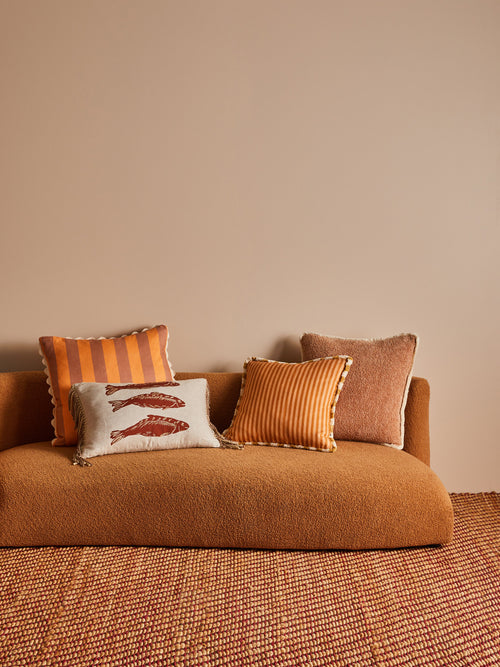Sardines Cushion Tan