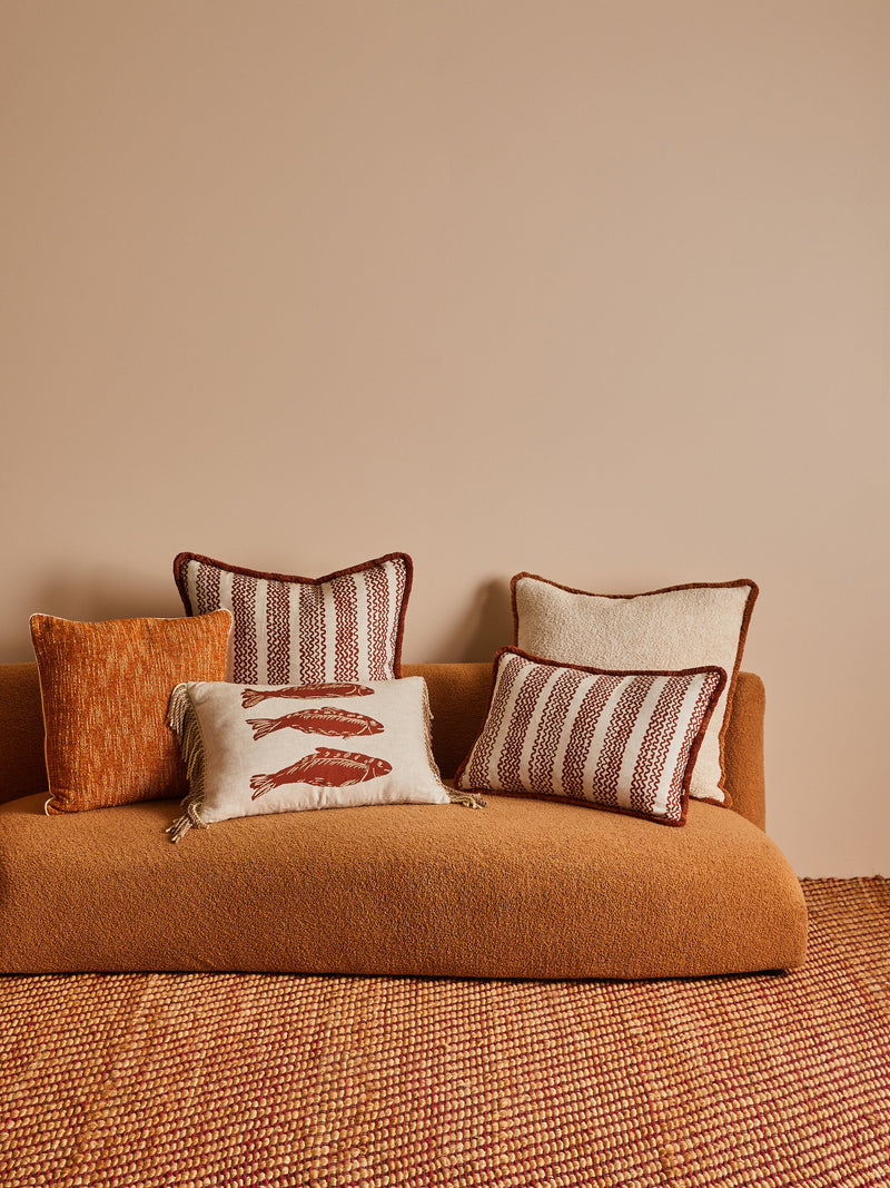 Sardines Cushion Tan