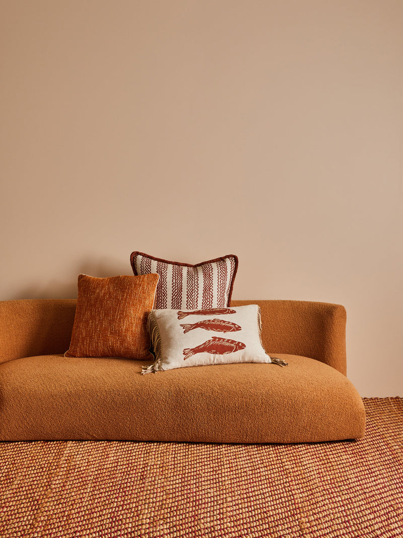 Sardines Cushion Tan