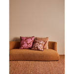 Violet Tan Cushion