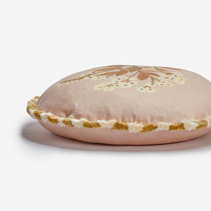 Forget Me Not Caramel Cushion