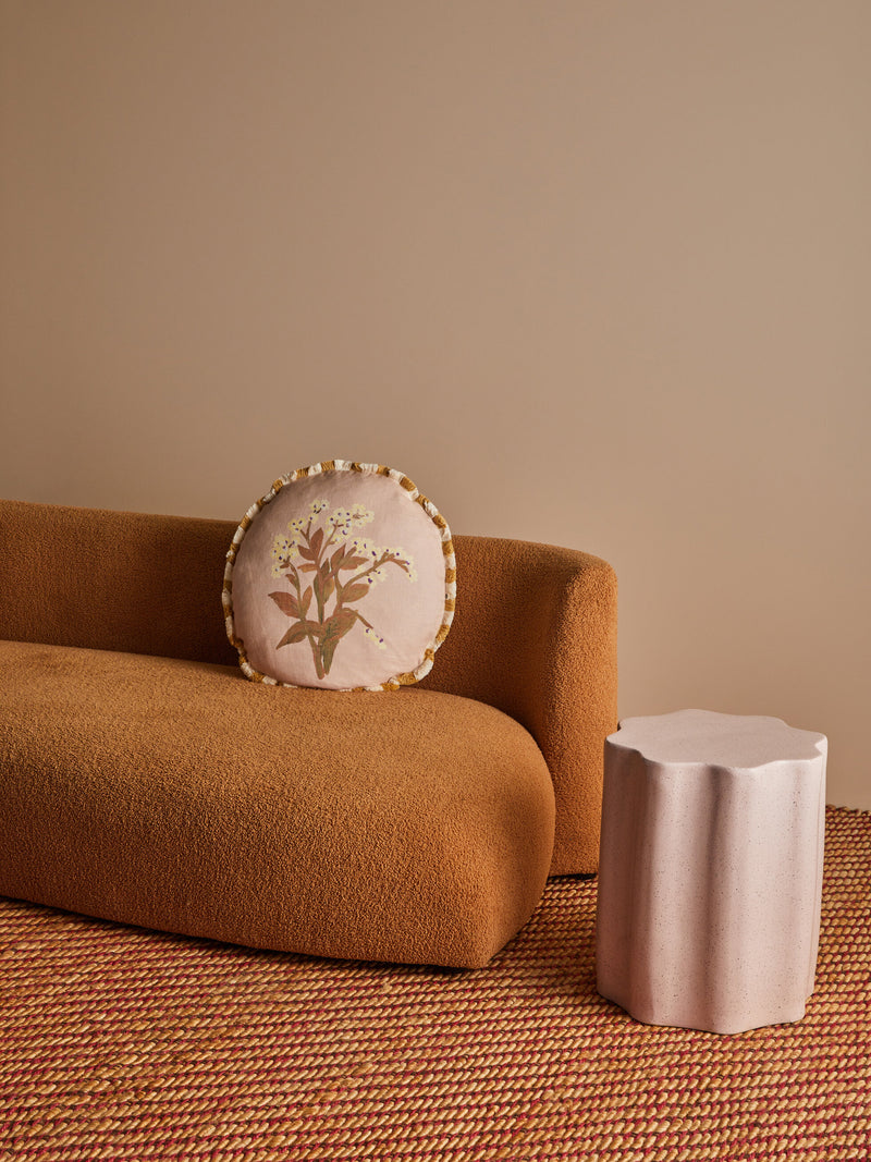 Forget Me Not Caramel Cushion