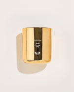 Gold Holiday Buddha Candle
