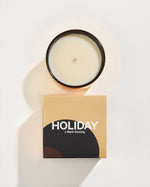 Gold Holiday Buddha Candle