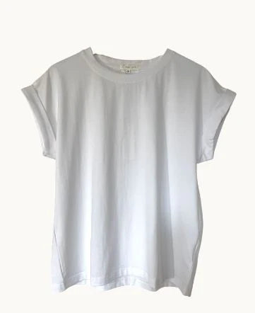 Rhodes Tee | White