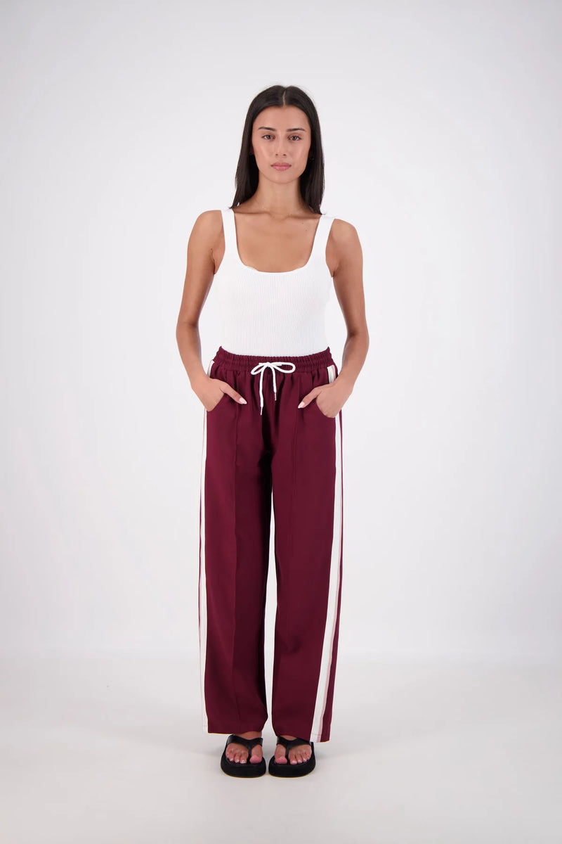 Cassis Trouser | Plum