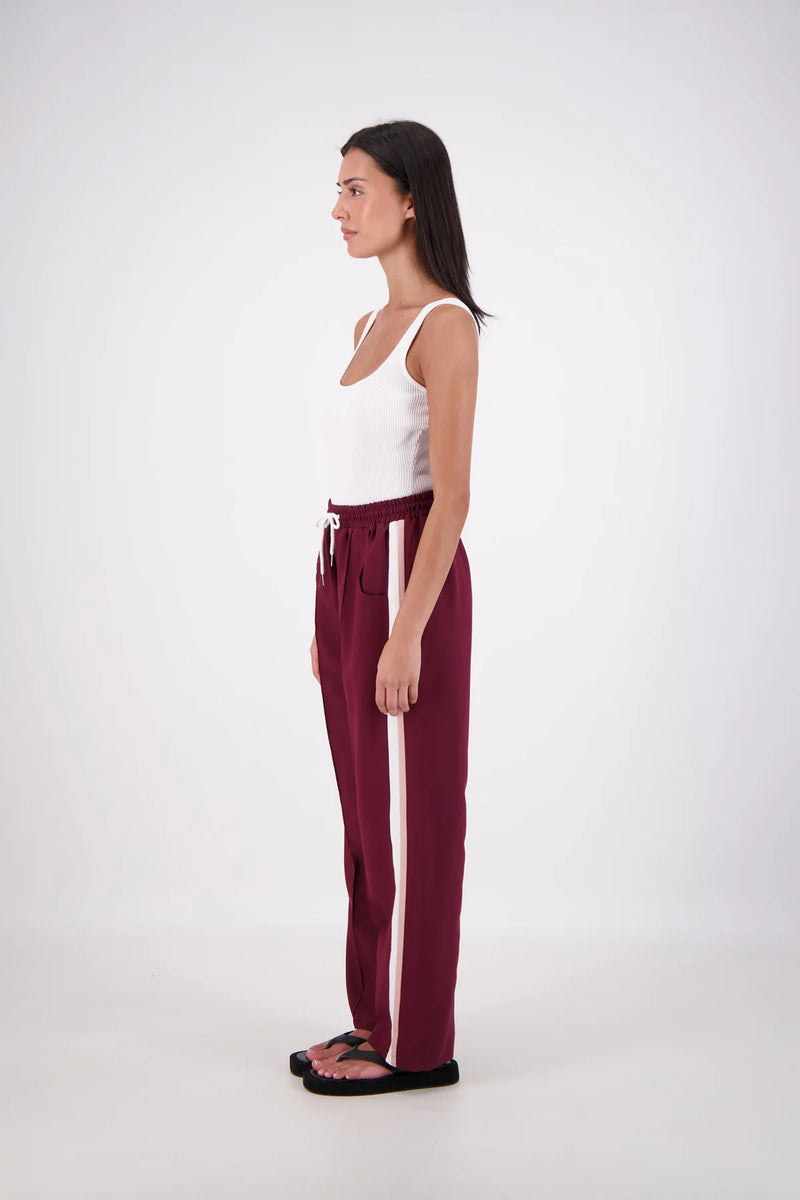 Cassis Trouser | Plum