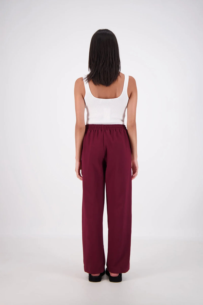 Cassis Trouser | Plum