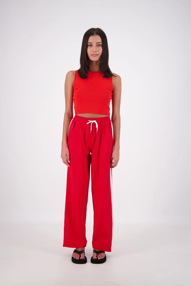 Cassis Trouser | Red