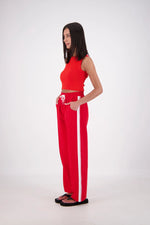Cassis Trouser | Red