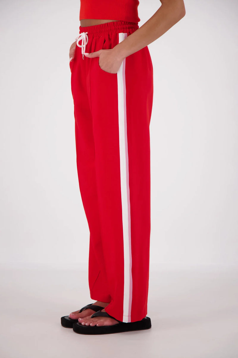 Cassis Trouser | Red